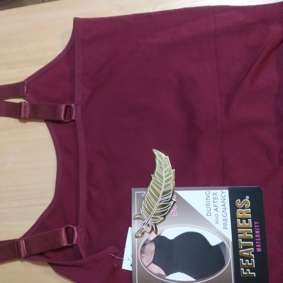 AVIA Med Seamless Zip Front Sports Bra and FEATHERS Maternity Essential size o/s - Picture 9 of 14